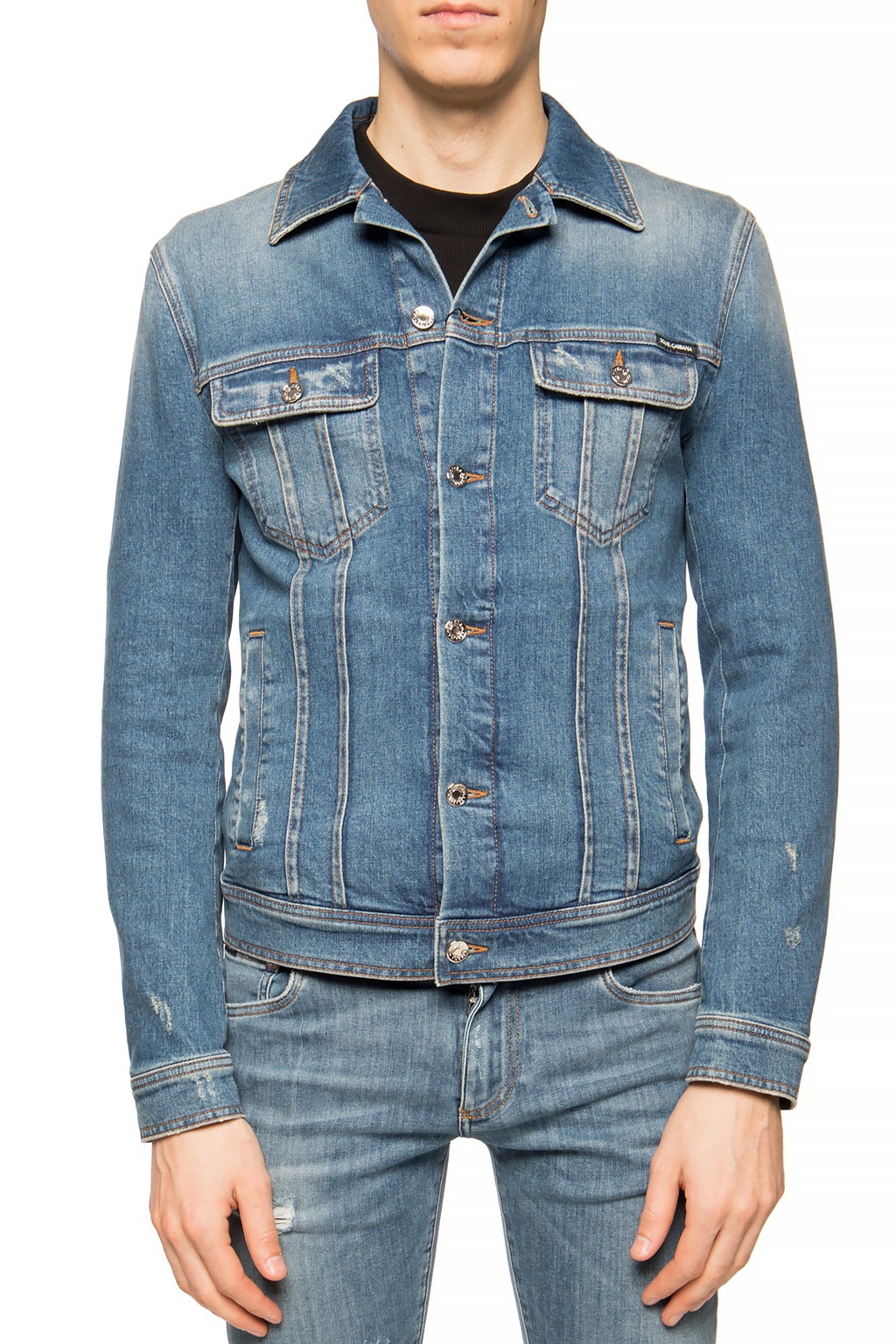 Denim jacket dolce on sale gabbana